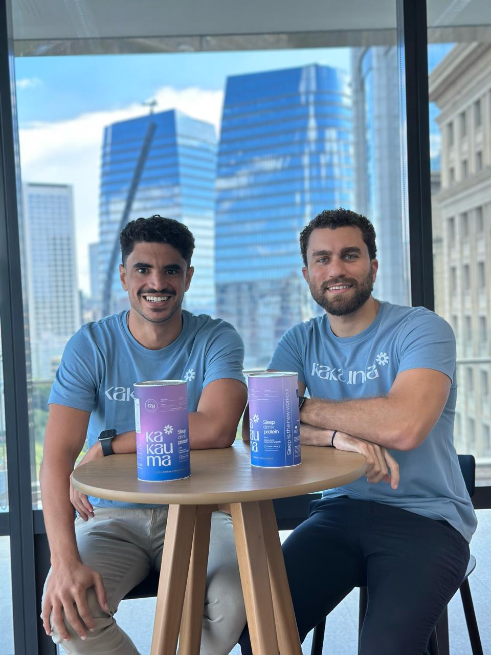 Leonardo e Gabriel, fundadores da Wake Wellness